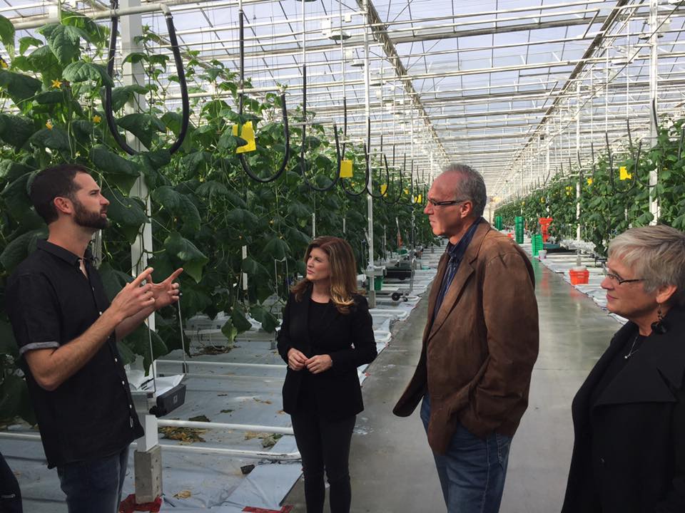 Glen Motz and Rona Ambrose visit Big Marble