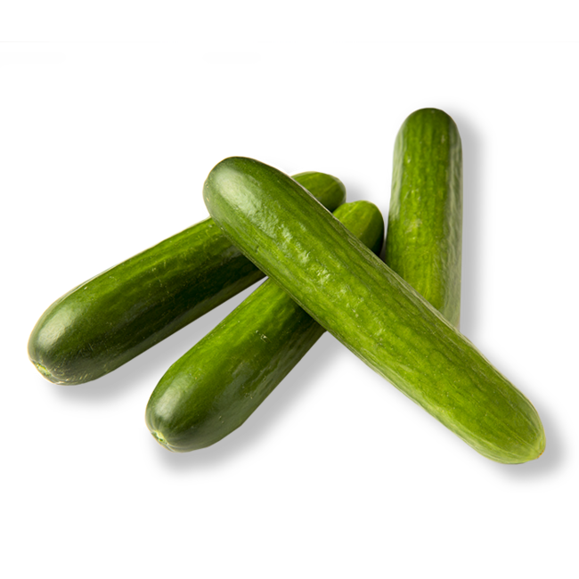 Mini Cucumber Stacked