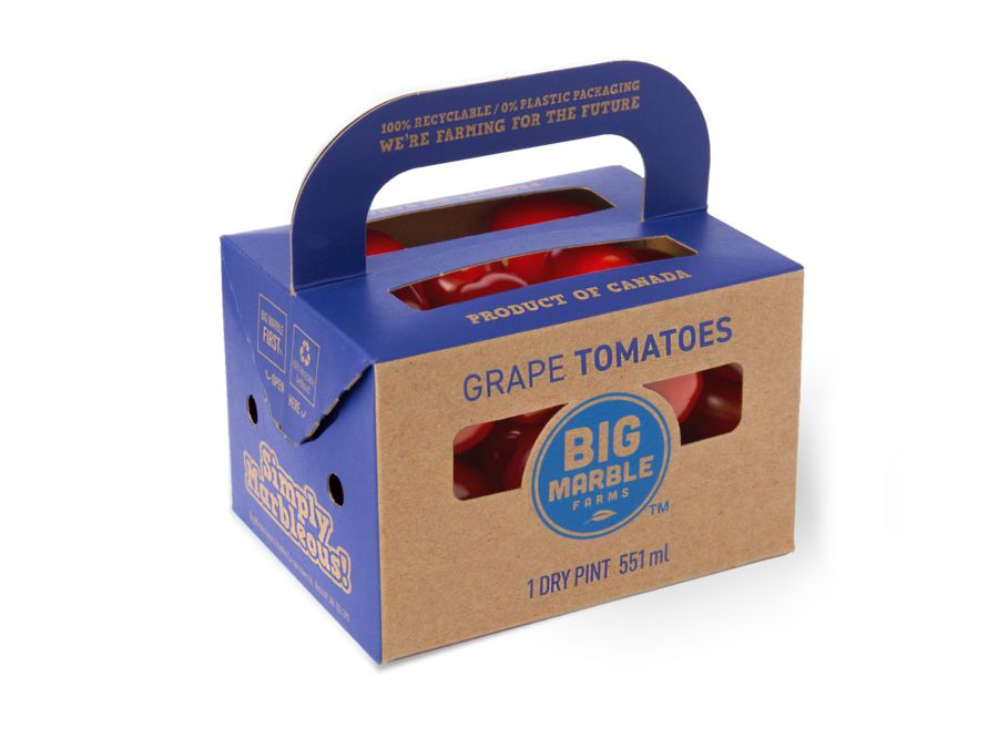 Grape Tomato Paperboard pint