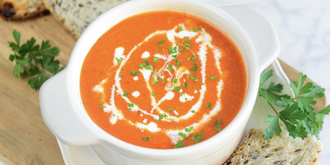 roasted bell pepper soup