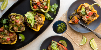 taco stuffed peppers